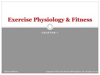 Exercise Physiology &amp; Fitness