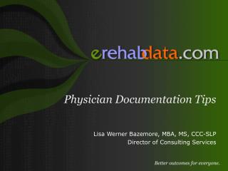Physician Documentation Tips