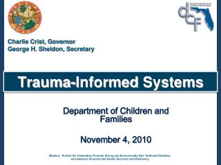 Trauma-Informed Systems