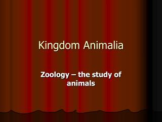 Kingdom Animalia