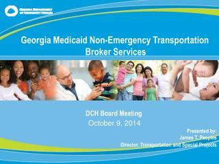 DCH Board Meeting October 9, 2014 Presented by :