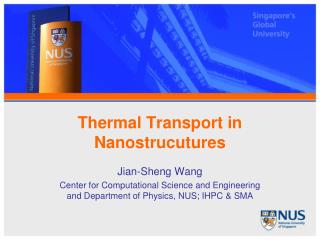 Thermal Transport in Nanostrucutures