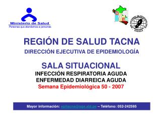 REGIÓN DE SALUD TACNA