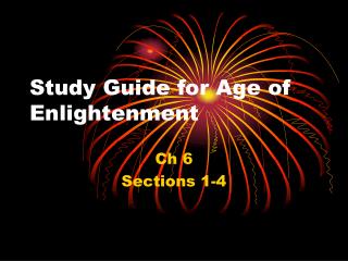 Study Guide for Age of Enlightenment