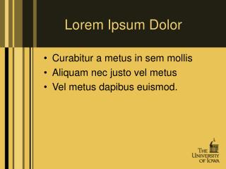 Lorem Ipsum Dolor