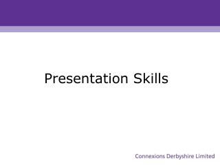 Presentation Skills