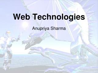 Web Technologies