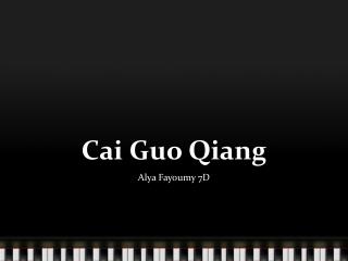 Cai Guo Qiang