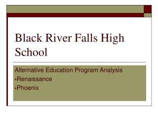 Black River Falls High School