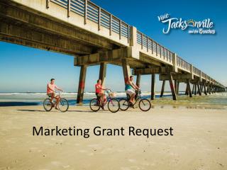 Marketing Grant Request