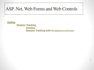 ASP .Net, Web Forms and Web Controls