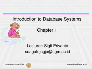 Introduction to Database Systems Chapter 1