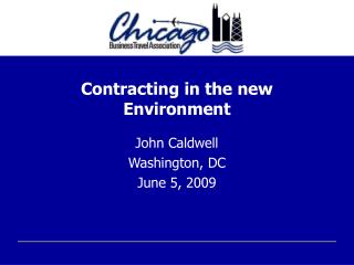 Contracting in the new Environment
