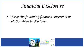 Financial Disclosure