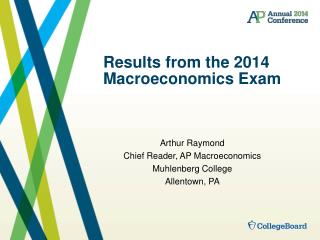 Results from the 2014 Macroeconomics Exam