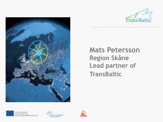 Towards an integrated transport system in the Baltic Sea Region