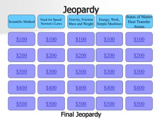 Jeopardy