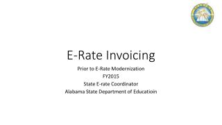 E-Rate Invoicing