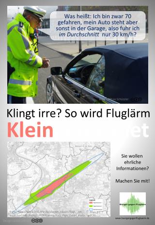 Was heißt: Ich bin zwar 70 gefahren, mein Auto steht aber s onst in der Garage, also fuhr ich
