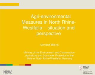 Agri-environmental Measures in North Rhine-Westfalia – situation and perspective