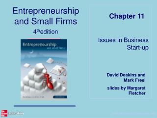 Issues in Business Start-up