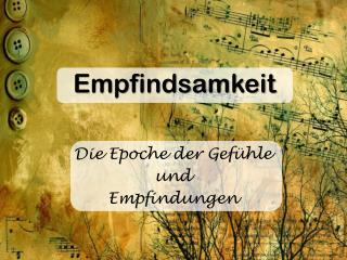 Empfindsamkeit