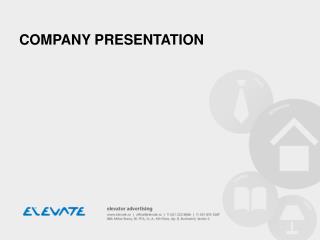 COMPANY PRESENTATION