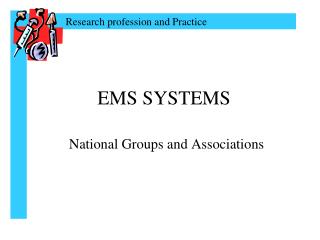 EMS SYSTEMS