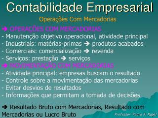 Contabilidade Empresarial