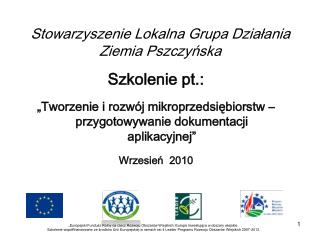 Stowarzyszenie Lokalna Grupa Działania Ziemia Pszczyńska