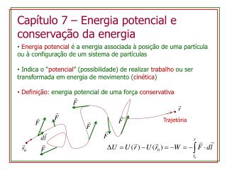 Capítulo 7 – Energia potencial e conservação da energia