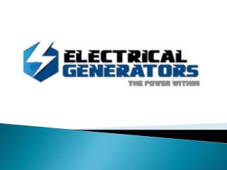 Electrical Generators