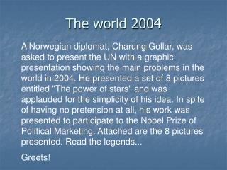 The world 2004