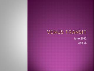 Venus Transit