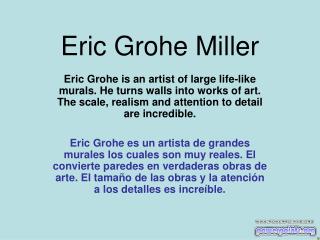 Eric Grohe Miller