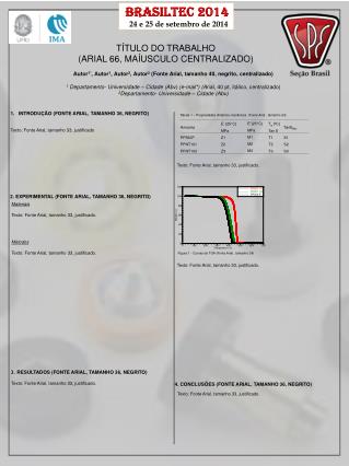 TÍTULO DO TRABALHO (ARIAL 66, MAÍUSCULO CENTRALIZADO)