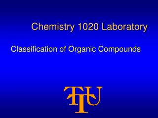 Chemistry 1020 Laboratory