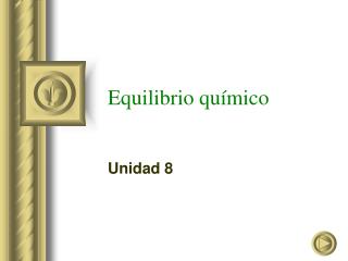 Equilibrio químico