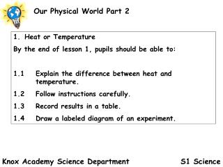 S1 Science