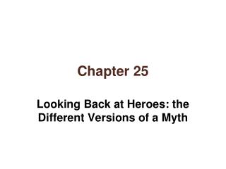 Chapter 25