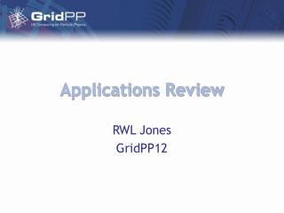Applications Review