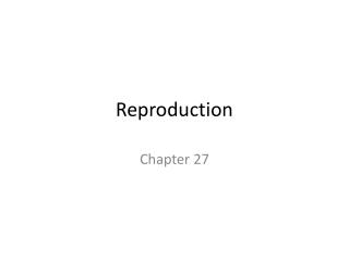 Reproduction