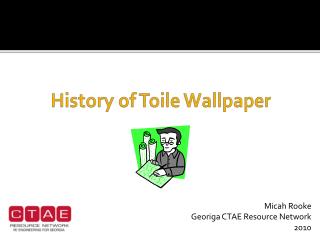 History of Toile Wallpaper
