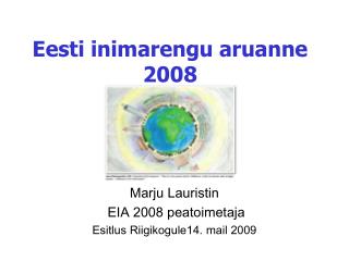 Eesti inimarengu aruanne 2008