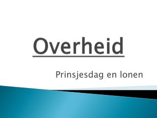 Overheid