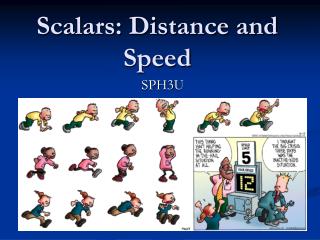 Scalars: Distance and Speed