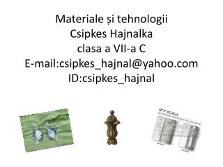 Clasificarea materialelor metalice