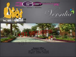 Ansal Versalia!!!!!!!!9891856789!!!!!Sector 67A Gurgaon