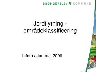 Jordflytning - områdeklassificering