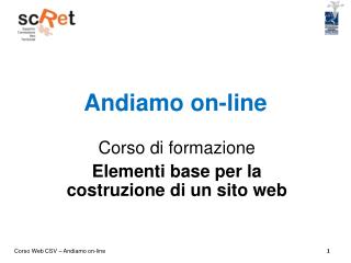 Andiamo on-line